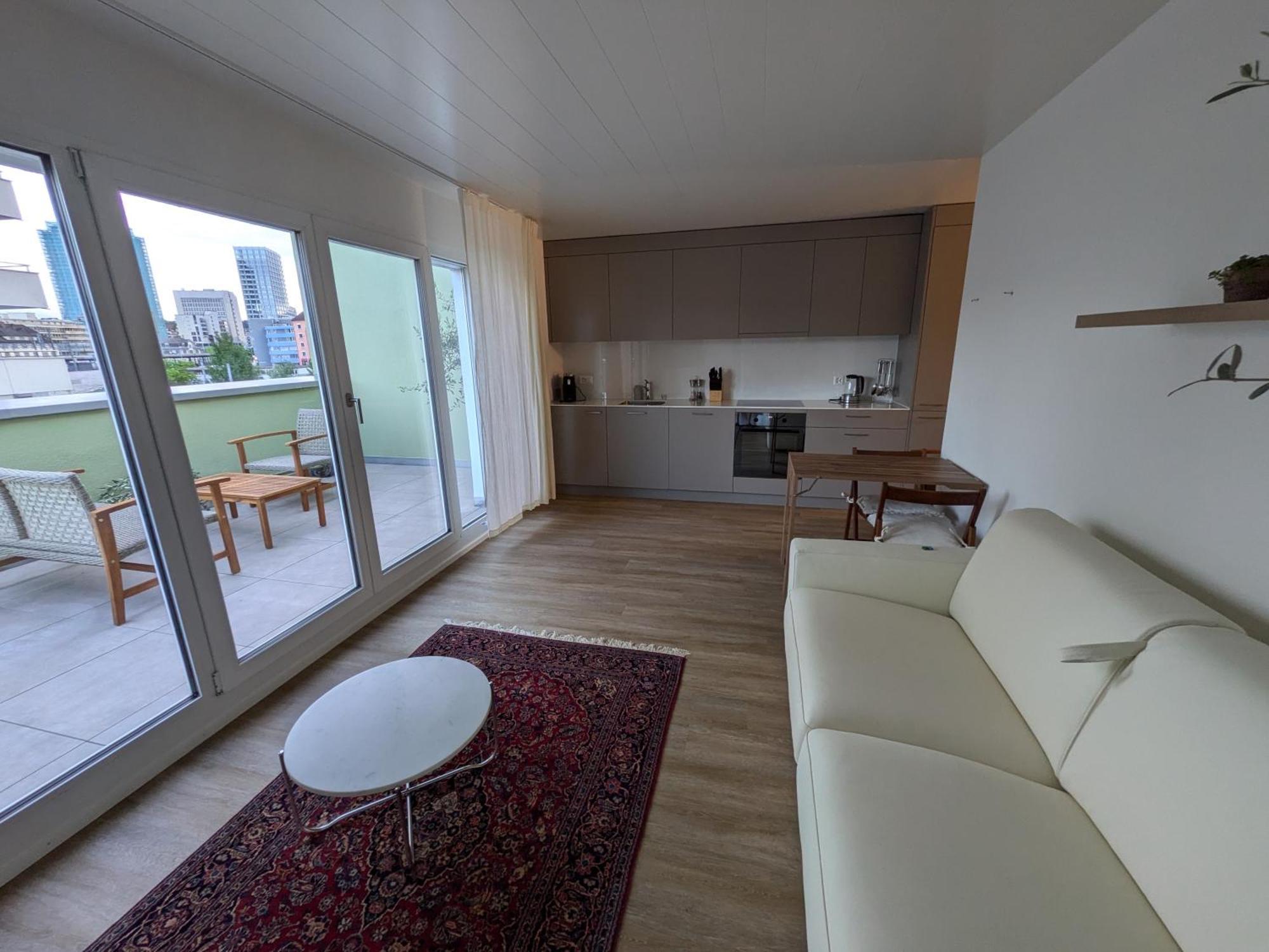 Skyline Rooftop Suite With 2 Balconies -401- Curych Exteriér fotografie